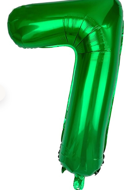 32" Number 7 Foil Balloon