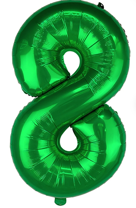32" Number 8 Foil Balloon